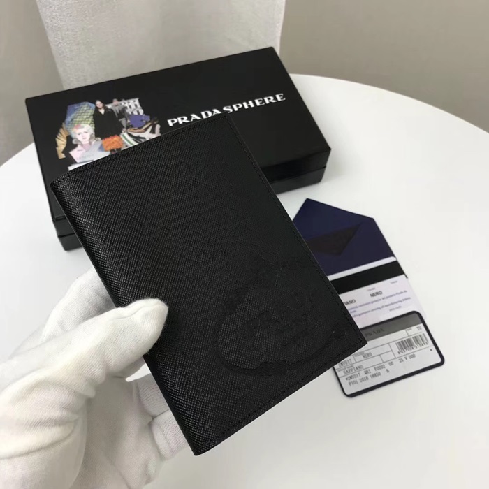 Prada 프라다 사피아노 Saffiano Passport Case , 2MV017 - 프라다 사피아노 남여공용 여권지갑 PRAW0148,14CM.블랙,블루