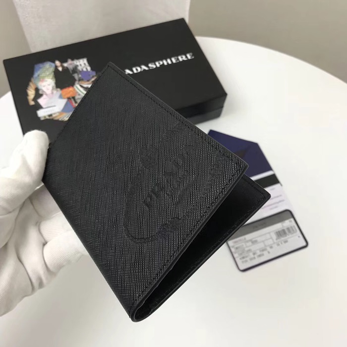 Prada 프라다 사피아노 Saffiano Passport Case , 2MV017 - 프라다 사피아노 남여공용 여권지갑 PRAW0148,14CM.블랙,블루