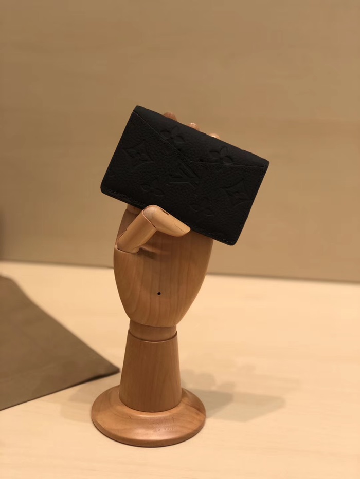 25위 LOUIS VUITTON 루이비통 남여공용 카드 퍼스 앙프렝뜨 LOUW0392,블랙