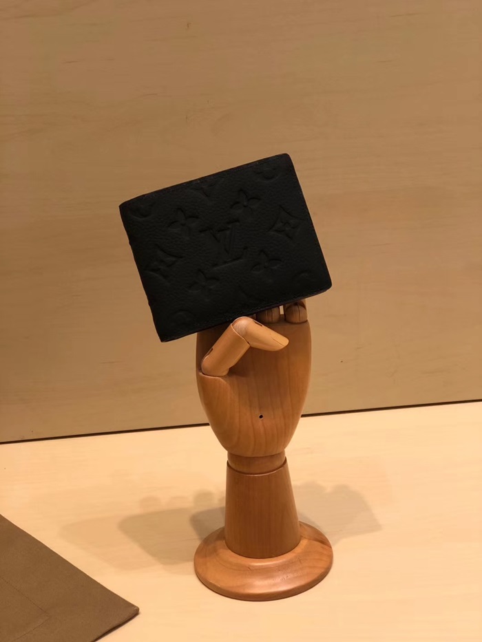 Louis Vuitton 2020 Leather Wallet M69075 - 루이비통 2020 남여공용 레더 반지갑,LOUW0393,Size(11cm),블랙