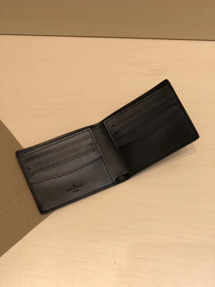 Louis Vuitton 2020 Leather Wallet M69075 - 루이비통 2020 남여공용 레더 반지갑,LOUW0393,Size(11cm),블랙