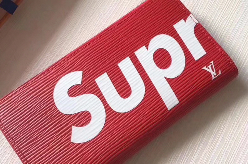 Louis Vuitton & Supreme 루이비통 콜라보 지퍼월렛