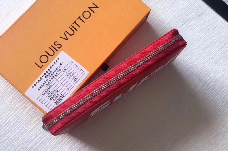Louis Vuitton & Supreme 루이비통 콜라보 지퍼월렛