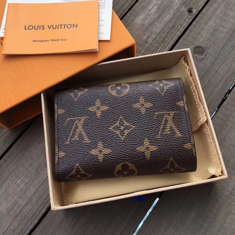  LOUIS VUITTON 빅토린 월릿 오렌지,핑크,브라운