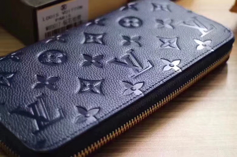 Louis Vuitton 루이비통 여성용 앙프렝뜨 지퍼월릿 네이비