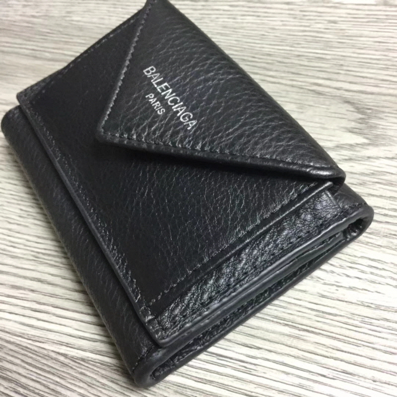Balenciaga 2020 파피에르 월렛 블랙,화이트