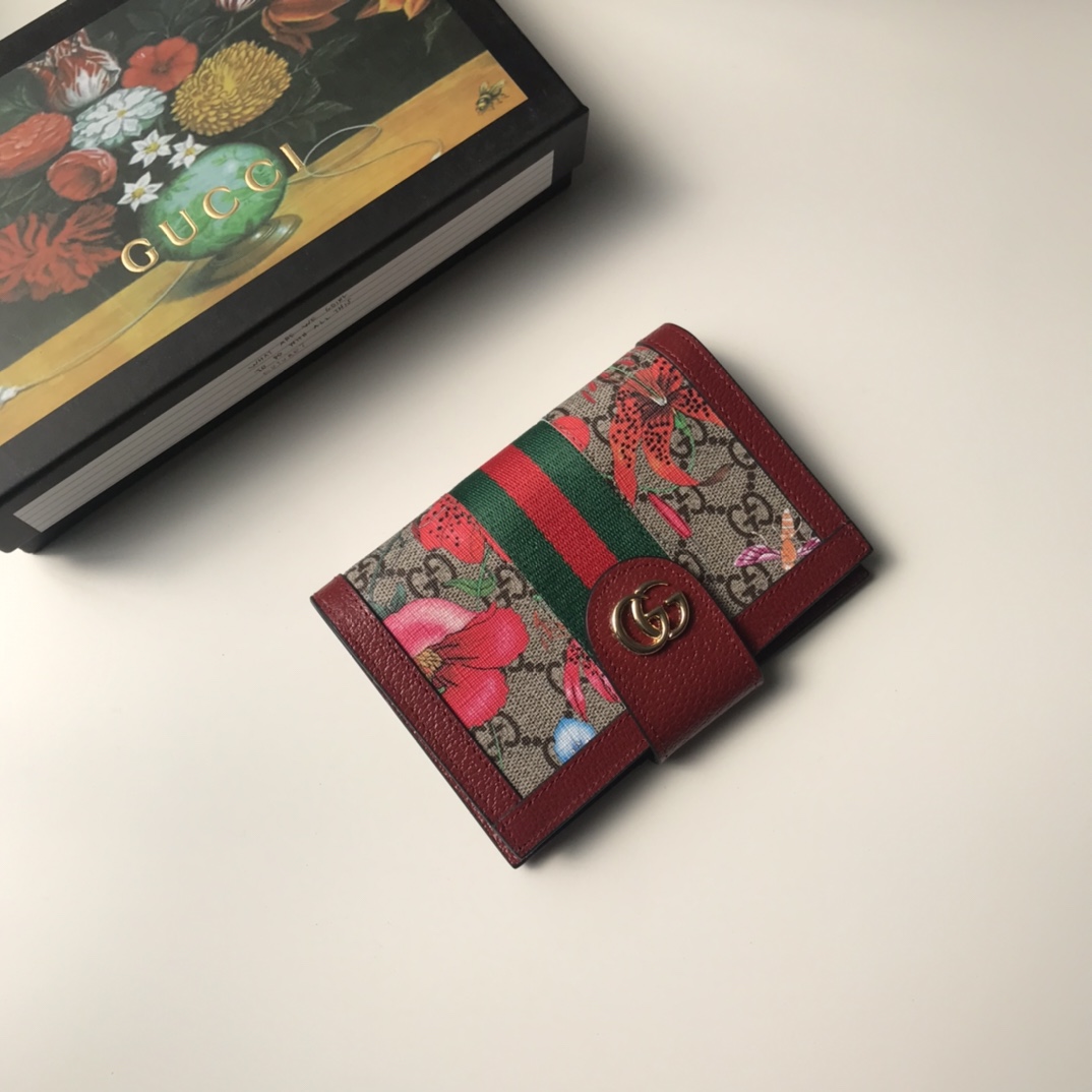 Gucci 2020 여성용 스타일 반지갑 3가지 색상