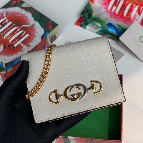 (실사영상) Gucci 구찌 주미 체인 카드 케이스 4가지 컬러