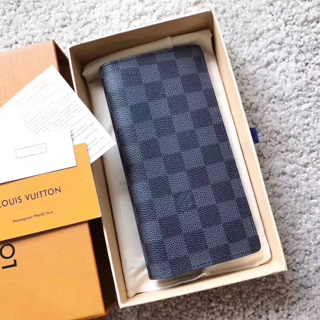  Louis Vuitton 루이비통 다미에 그라피트 브라짜 장지갑 N62665