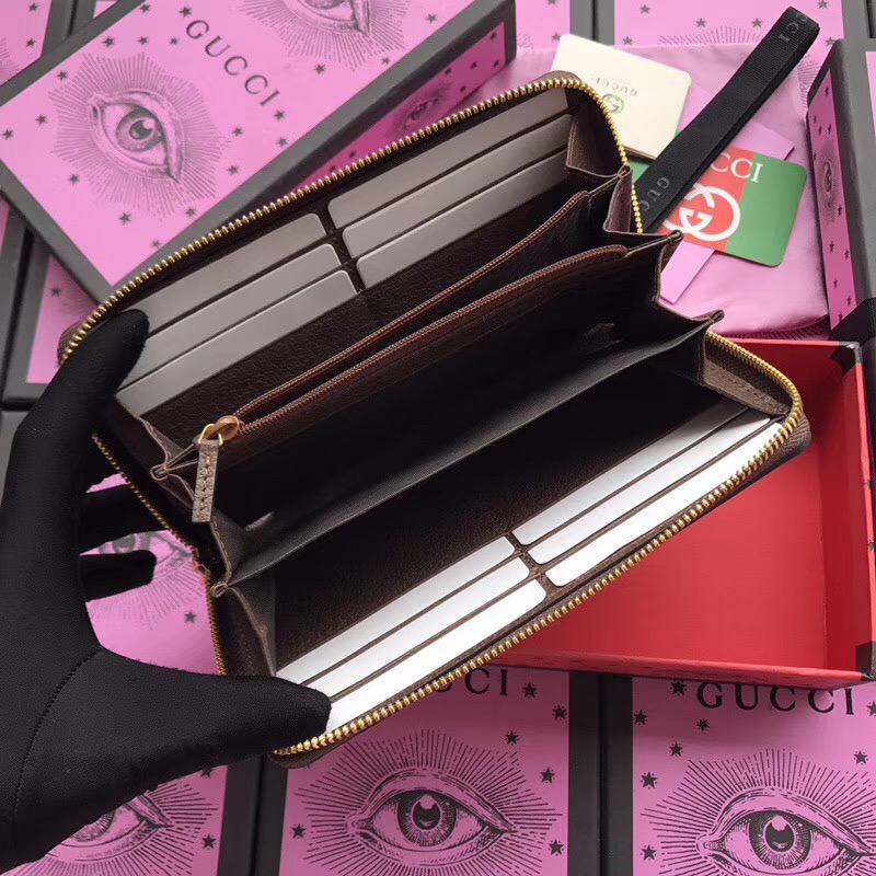  GUCCI 구찌 오피디아 지퍼 장지갑 신상 523154