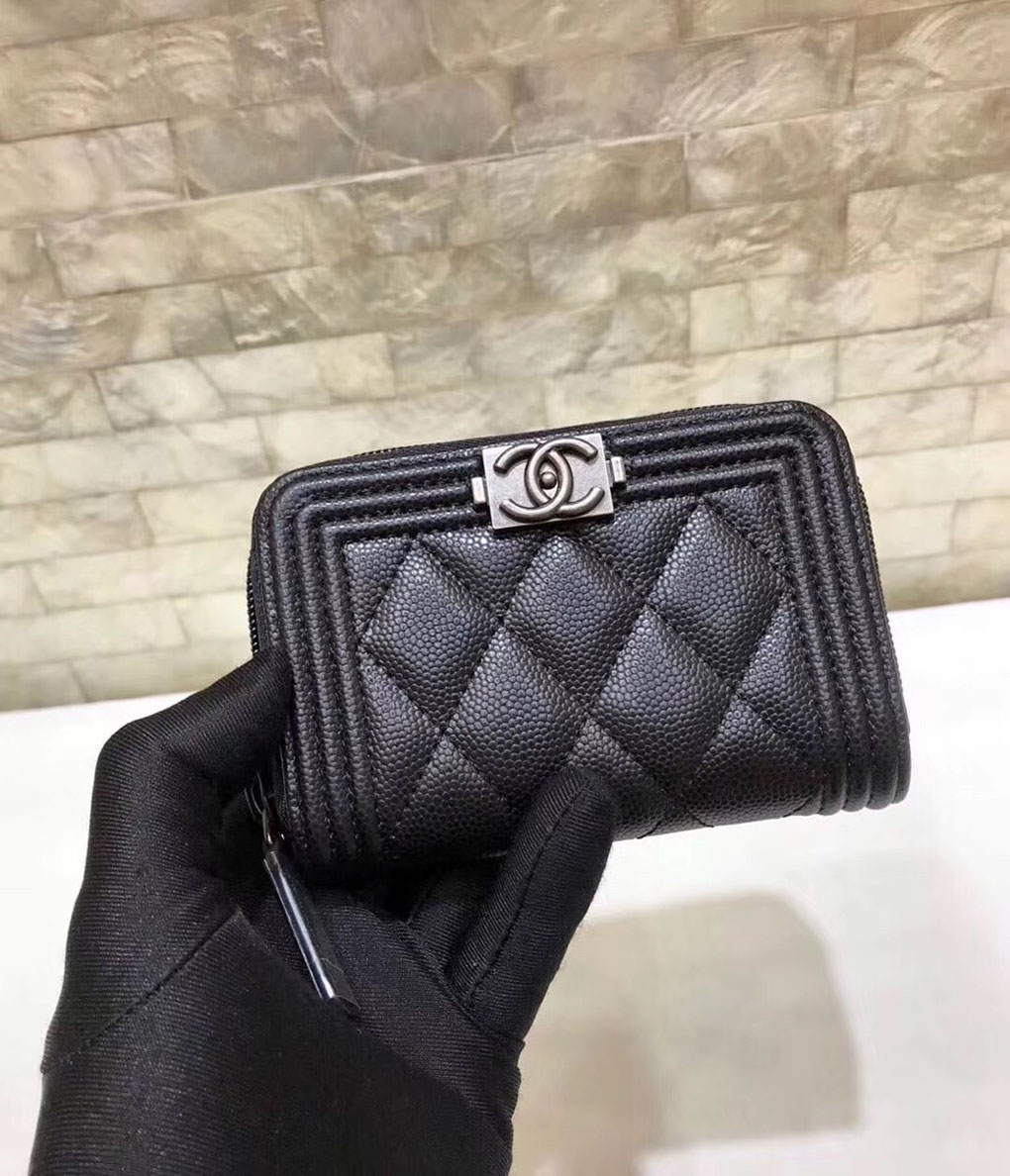 46위 CHANEL 샤넬 카드지갑&동전지갑 은장 10CM AS60026