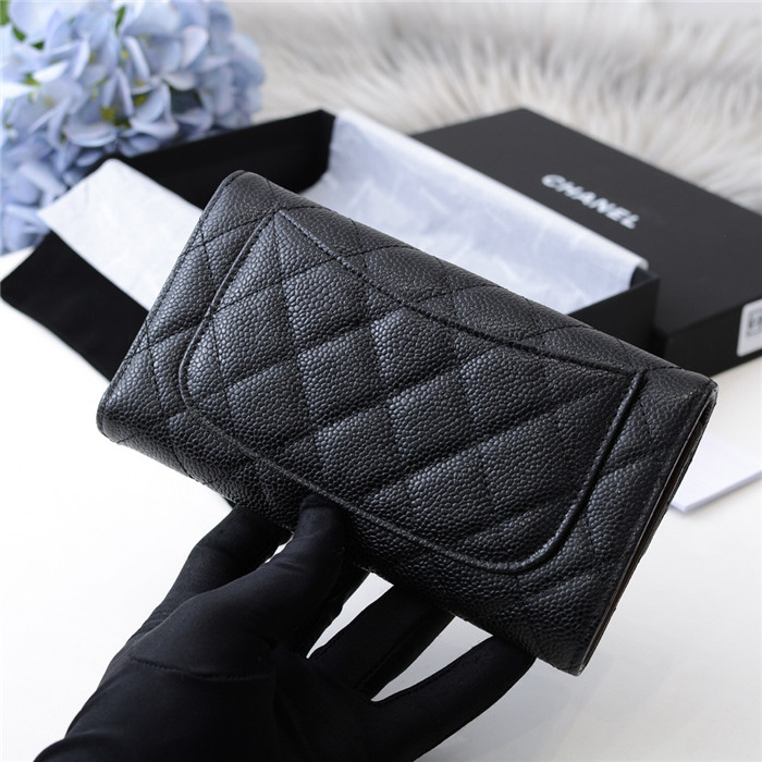  CHANEL 샤넬 캐비어 장지갑 19CM AS90812 2020/신상