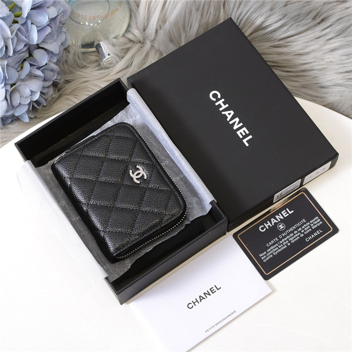 5위 CHANEL 샤넬 캐비어 카드&동전지갑 C0018-2