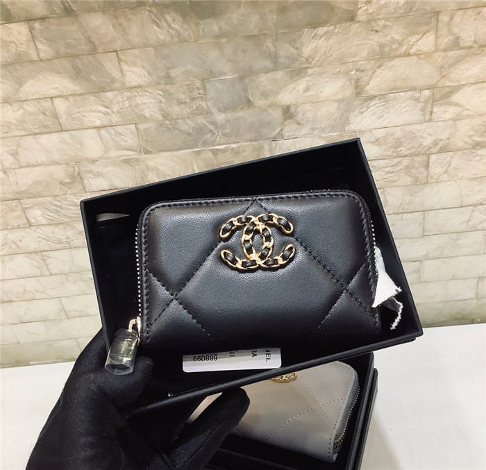  CHANEL 샤넬 지퍼 카드지갑 CA3720-1 신상