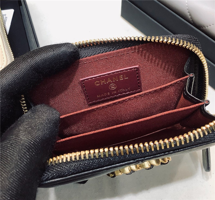  CHANEL 샤넬 지퍼 카드지갑 CA3720-1 신상