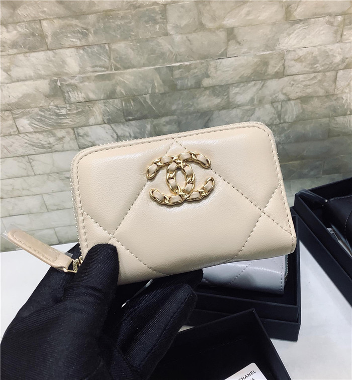 CHANEL 샤넬 지퍼 카드지갑 CA3720-2 신상
