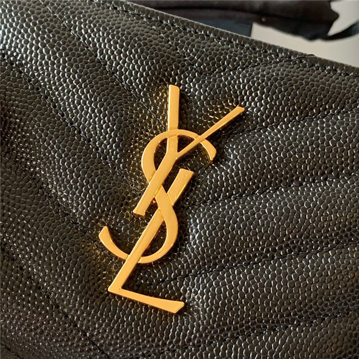  Saint Laurent 생로랑 캐비어 금장 반지갑 Y403723