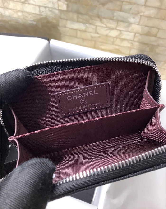  Chanel  샤넬 케비어 카드지갑 AS2106