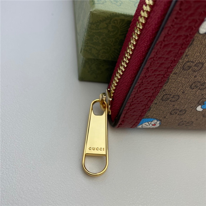 GUCCI 구찌 도라에몽 지퍼 어라운드 지갑 647787
