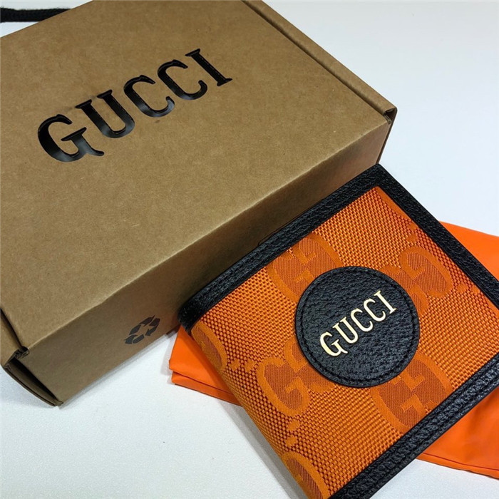 GUCCI 구찌 오프 더 그리드 로고 반지갑