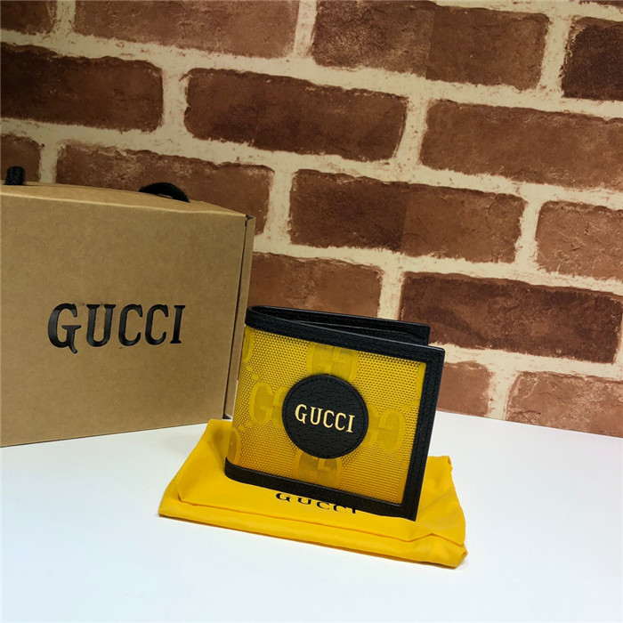 GUCCI 구찌 오프 더 그리드 로고 반지갑