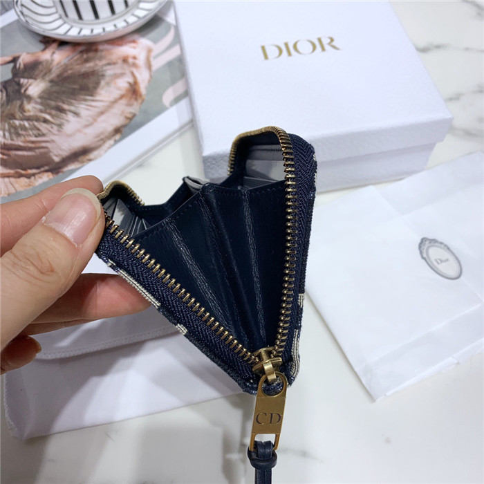 Dior  디올 지퍼 카드지갑