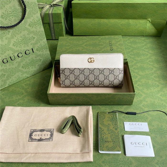  GUCCI 구찌 GG 마몽 지퍼 장지갑 ‎456117