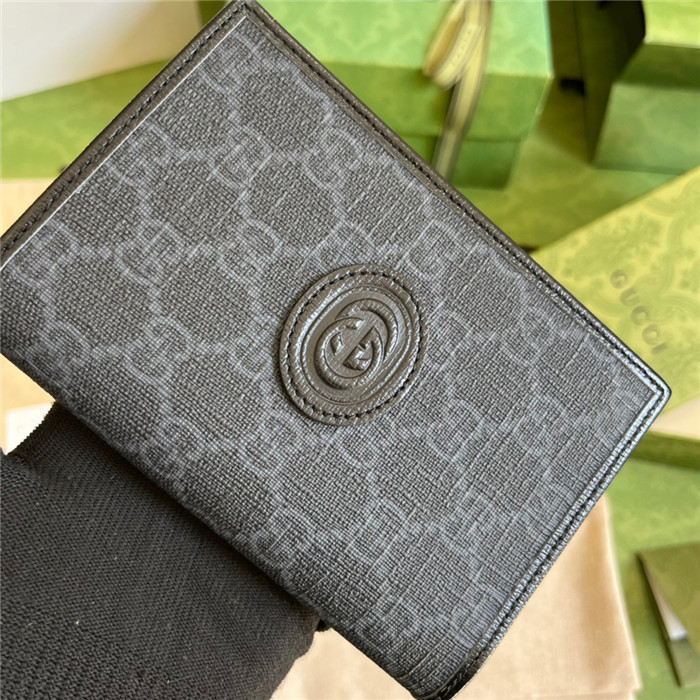 Gucci 구찌 인터로킹 GG 여권 케이스지갑 724562