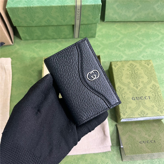 GUCCI 구찌 래더 로고 카드 지갑 735000