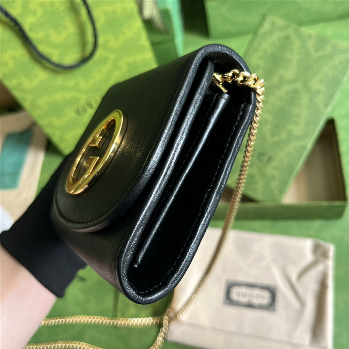 GUCCI  구찌 블론디 미디엄 체인 지갑 725219