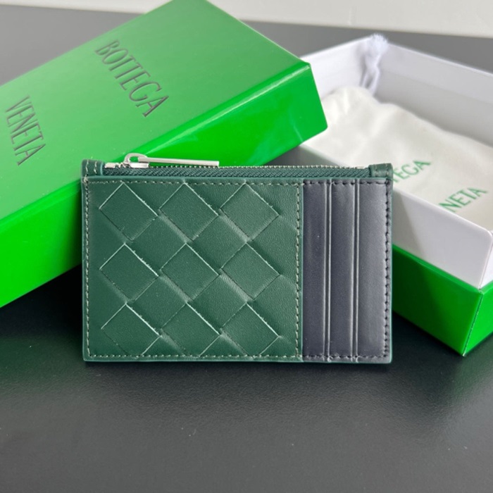 Bottega Veneta 보테가베네타 남성 그린 카드 지갑