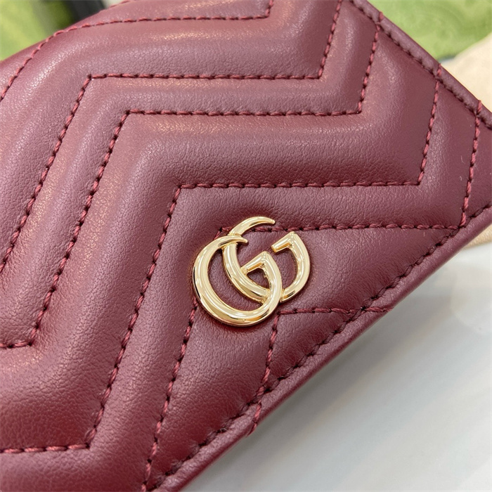 GUCCI 구찌 GG 마몬트 마틀라세 반지갑 466492 2024/신상