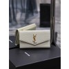 SAINT LAURENT 생로랑 업타운 샤이니 크로커다일 엠보 가죽 라지 장지갑 582124 2COLOR