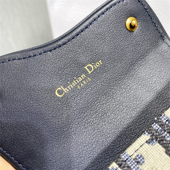 DIOR 디올 오블리크 새들 반지갑 S5613 2024/신상