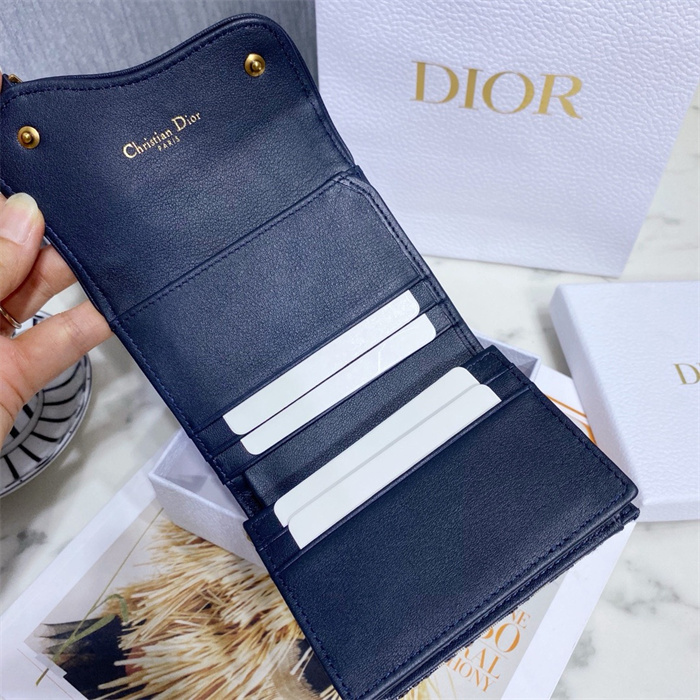 DIOR 디올 오블리크 새들 반지갑 S5613 2024/신상