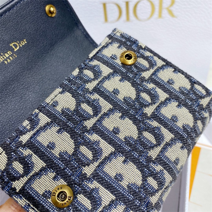 DIOR 디올 오블리크 새들 반지갑 S5613 2024/신상