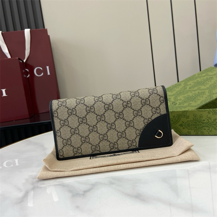 GUCCI 구찌 GG 엠블럼 장지갑 821802 2COLOR