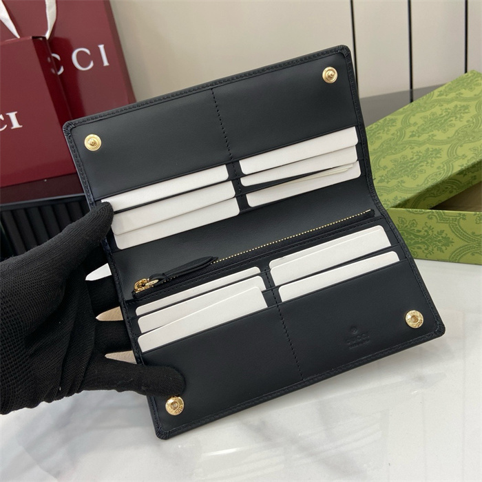 GUCCI 구찌 GG 엠블럼 장지갑 821802 2COLOR