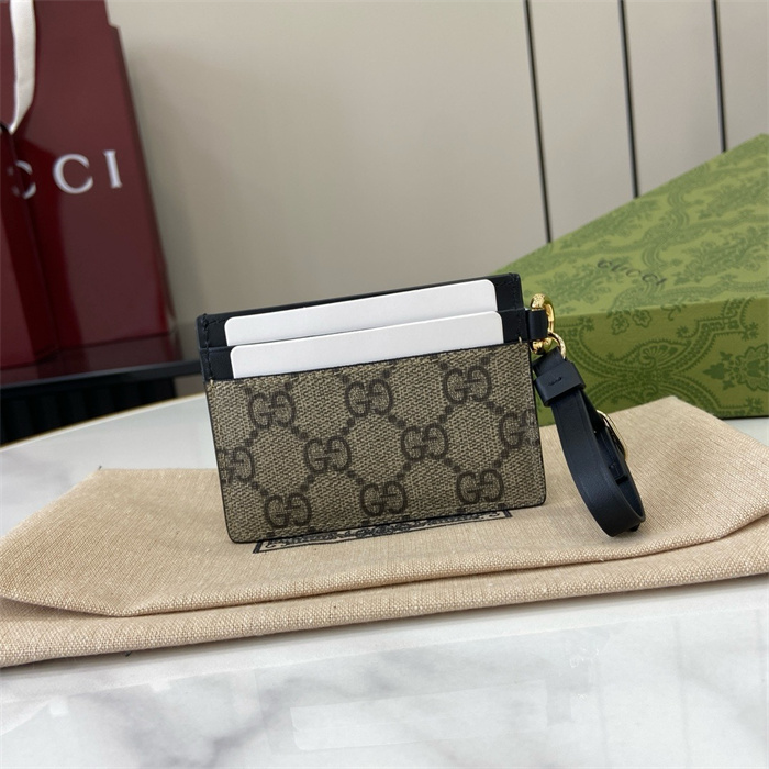 GUCCI 구찌 GG 엠블럼 카드/명함지갑 819121 2024/신상 2COLOR