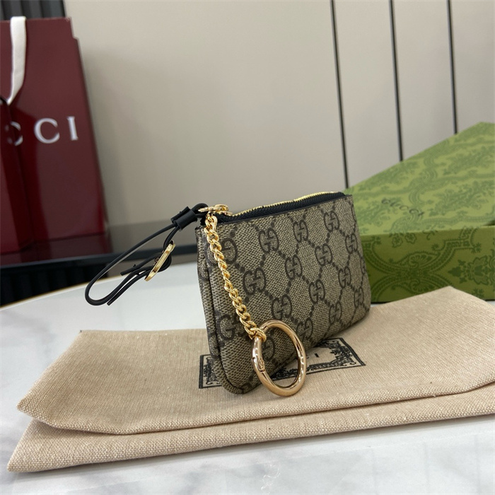 GUCCI 구찌 GG 엠블럼 캔버스 키 케이스 819113 2COLOR