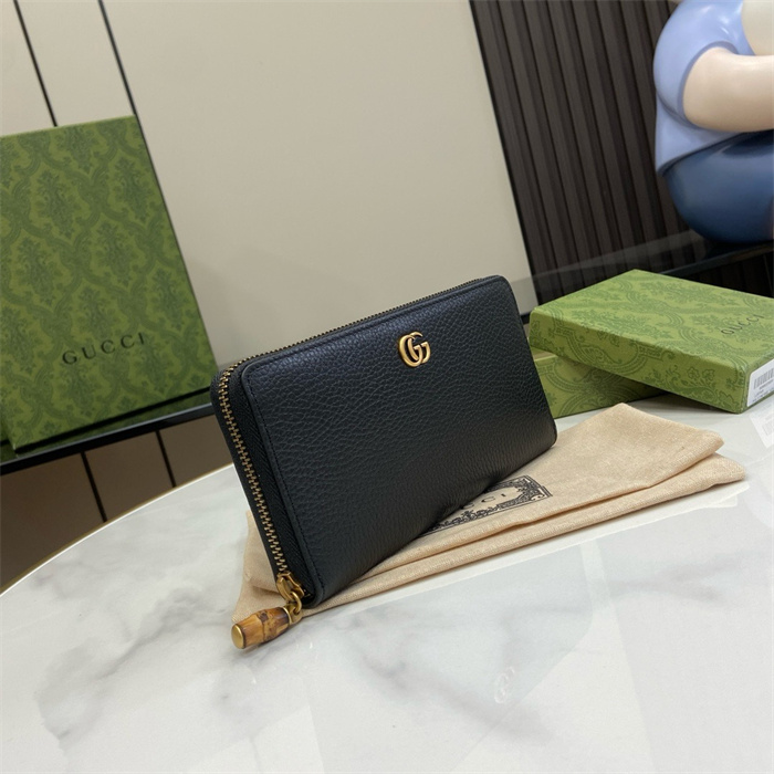 GUCCI 구찌 GG 마몬트 지퍼 장지갑 739499 2024/신상 2COLOR