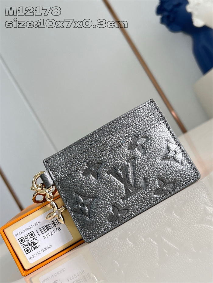 30위 LOUIS VUITTON 루이비통 앙프렝뜨 카드/명함지갑 M12179 2024/신상 2COLOR