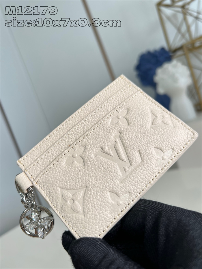 30위 LOUIS VUITTON 루이비통 앙프렝뜨 카드/명함지갑 M12179 2024/신상 2COLOR
