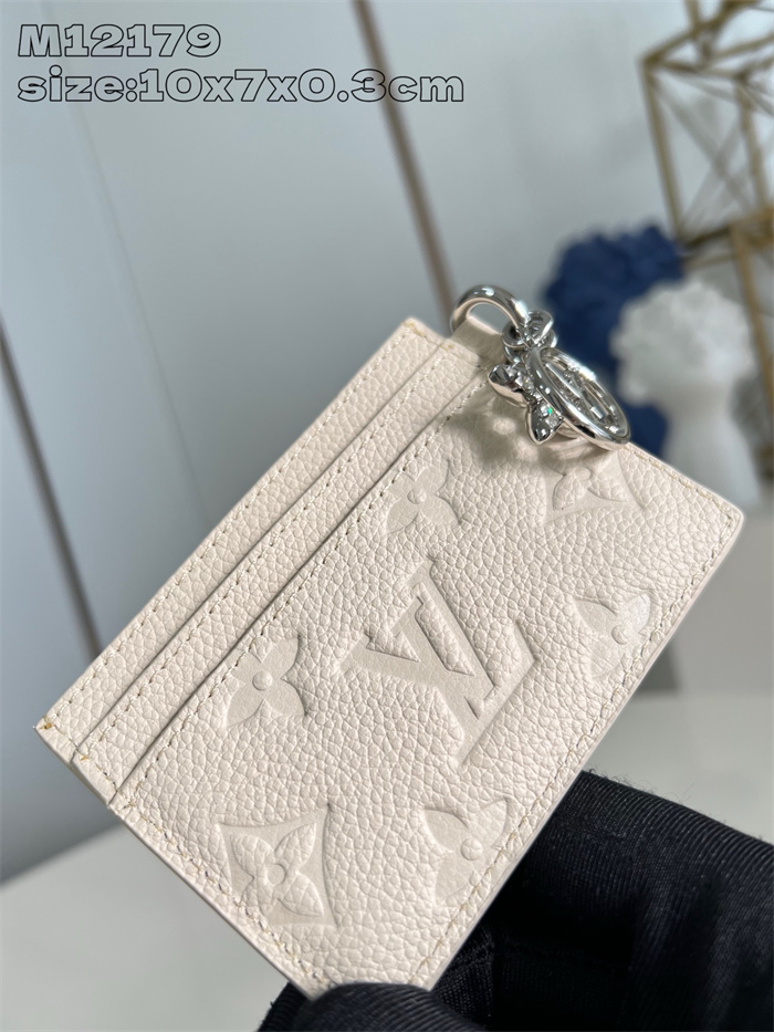 30위 LOUIS VUITTON 루이비통 앙프렝뜨 카드/명함지갑 M12179 2024/신상 2COLOR