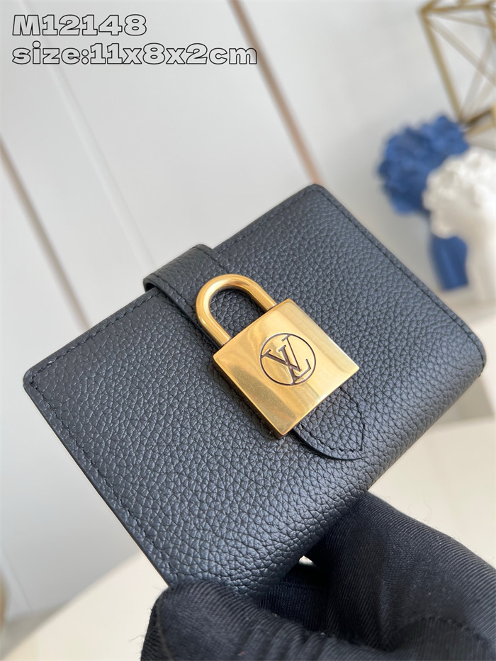LOUIS VUITTON 루이비통 로우키 컴팩트 반지갑 M12148 2024/신상 5COLOR