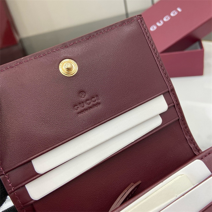GUCCI 구찌 GG 디테일 미니 반지갑 818767 2024/신상