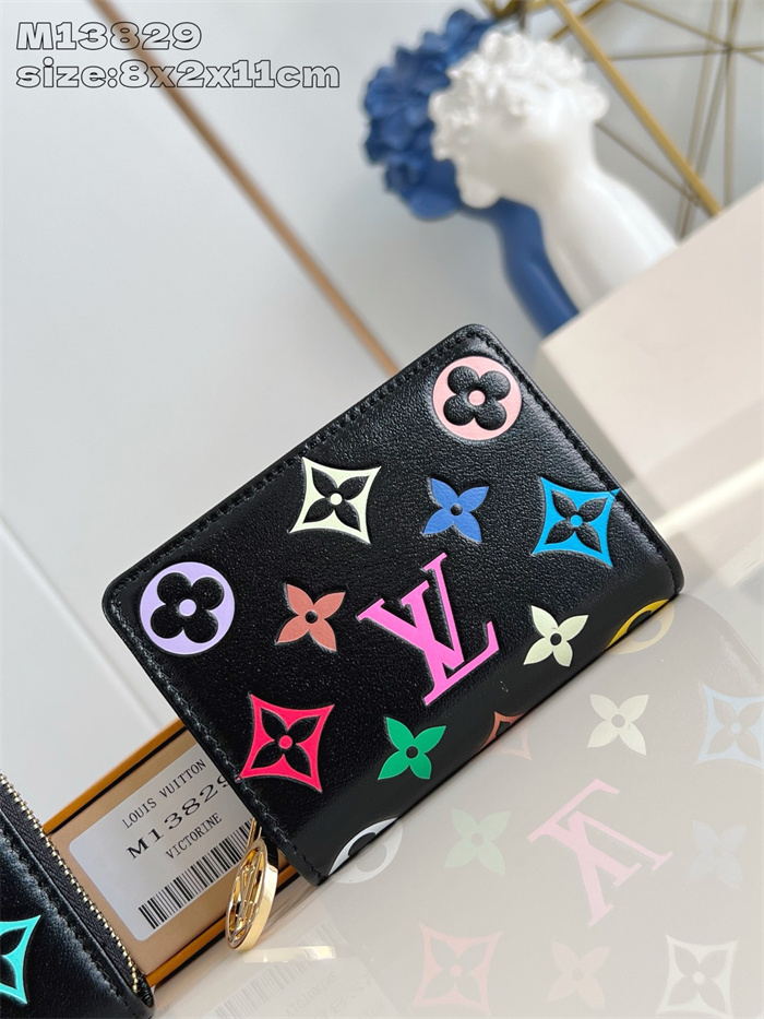 LOUIS VUITTON 루이비통 x 무라카미 타카시 루 월렛 멀티컬러 M13829